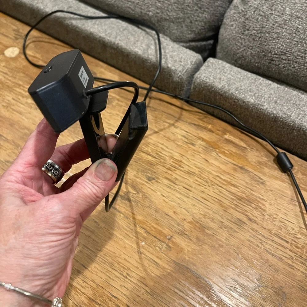 Logitech Black Webcam with Adjustable Stand